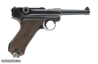MAUSER 1937 DATED 9MM LUGER (9x19 PARA)