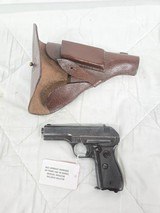 FN FNH Model 27 w/German WWI Markings, w/Mag, Leather Vintage Holster .32 ACP - 1 of 3