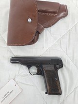 FN 1922 w/Magazine, Vintage Leather Holster .32 ACP - 1 of 3