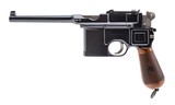 MAUSER BRITISH MARKED BROOMHANDLE C96 CONEHAMMER 7.63X25MM MAUSER - 2 of 3
