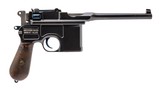 MAUSER EXTREMELY RARE PERSIAN CONTRACT BROOMHANDLE C96 W/RFV MARKINGS 7.63X25MM MAUSER - 1 of 3
