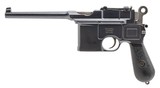 MAUSER C96 BROOMHANDLE LARGE RING W/SHOULDER STOCK 7.63X25MM MAUSER - 2 of 3