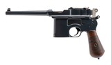 EIBAR SPANISH BROOMHANDLE COPY "ETAI" BY BEISTEGUI HERMANOS OF EIBAR SPAIN 7.63X25MM MAUSER - 2 of 3