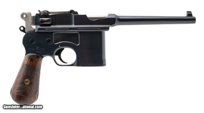 EIBAR SPANISH BROOMHANDLE COPY "ETAI" BY BEISTEGUI HERMANOS OF EIBAR SPAIN 7.63X25MM MAUSER