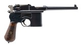 EIBAR SPANISH BROOMHANDLE COPY "ETAI" BY BEISTEGUI HERMANOS OF EIBAR SPAIN 7.63X25MM MAUSER - 1 of 3
