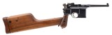 MAUSER EXCELLENT WESTLEY RICHARDS MARKED BROOMHANDLE CONEHAMMER 7.63X25MM MAUSER - 1 of 3