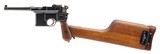 MAUSER EXCELLENT WESTLEY RICHARDS MARKED BROOMHANDLE CONEHAMMER 7.63X25MM MAUSER - 3 of 3
