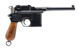 MAUSER BEAUTIFUL 1930 COMMERCIAL BROOMHANDLE C96 7.63X25MM MAUSER - 1 of 3