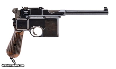 MAUSER RETAILER MARKED BROOMHANDLE CONEHAMMER 7.63X25MM MAUSER