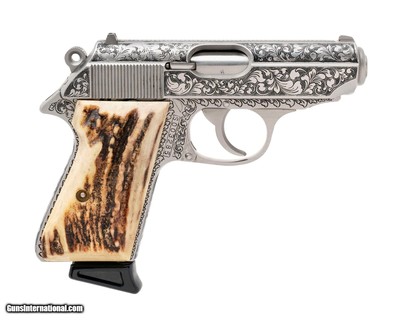 WALTHER PPK/S CUSTOM ENGRAVED .380 ACP