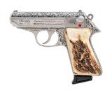 WALTHER PPK/S CUSTOM ENGRAVED .380 ACP - 2 of 3