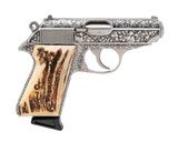 WALTHER PPK/S CUSTOM ENGRAVED .380 ACP - 1 of 3
