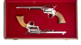 COLT PAIR OF SINGLE ACTION ARMY 3RD GEN
.357 MAG - 1 of 3