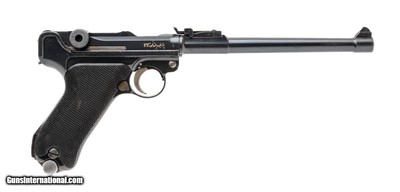 MAUSER VERY RARE PERSIAN CONTRACT ARTILLERY MODEL 9MM LUGER (9x19 PARA)