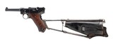 DWM VERY RARE 1902 AMERICAN EAGLE FAT BARREL WITH IDEAL SHOULDER STOCK 9MM LUGER (9x19 PARA) - 2 of 3