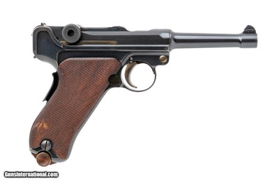 DWM RARE PORTUGUESE NAVY 1906 LUGER 9MM LUGER (9x19 PARA)