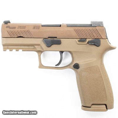 SIG SAUER P320 M18 9MM LUGER (9x19 PARA)