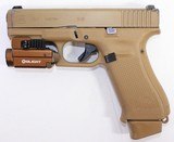 GLOCK GLOCK 19X 9MM NIGHT SIGHTS, OLIGHT BALDR-S GREEN LASER/LIGHT, BAG, 3-MAGS 9MM LUGER (9x19 PARA)