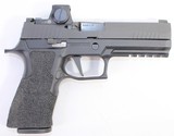 SIG SAUER SIG SAUER P320 X-FULL ROMEO-X OPTIC 9MM NIGHT SIGHT, STIPPLED, BOX, 3-MAGS 9MM LUGER (9x19 PARA) - 2 of 3