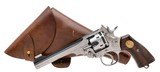 WEBLEY & SCOTT INSCRIBED WWI WEBLEY MARK VI W/ HOLSTER .455 WEBLEY (ELEY)