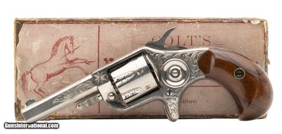 COLT FACTORY ENGRAVED NEW LINE 22 .22 CAL