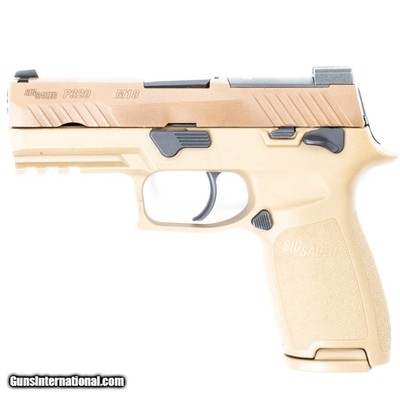 SIG SAUER P320 M18 9MM LUGER (9x19 PARA)
