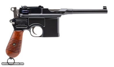 CHINESE STATE FACTORIES Chinese Marked 1930 Commercial Broomhandle C96 7.63X25MM MAUSER