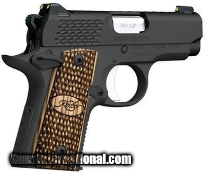KIMBER MICRO RAPTOR .380 ACP