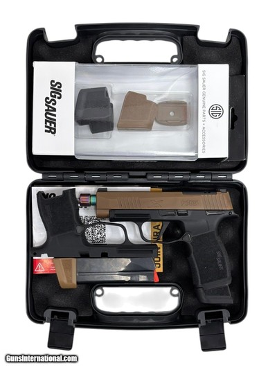 SIG SAUER P365X 9MM LUGER (9x19 PARA)