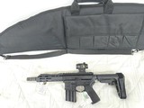 DPMS DPMS/BCA AR-15 Pistol w/Red Dot, Mag, Range Bag, SB3 Brace .17 HMR