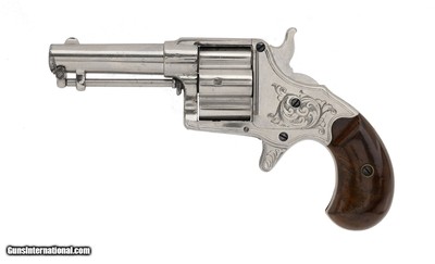 COLT BEAUTIFUL FACTORY ENGRAVED CLOVERLEAF .41 SHORT (.41 RF)