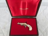 BUTLER ARMS USA Derringer Single Shot Swing Open w/Wood Case .22 Short - 1 of 3