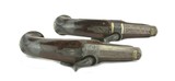 HENRY VERY FINE DELUXE HENRY DERRINGER PAIR MARKED N. CURRY UNKNOWN - 2 of 3