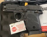 SIG SAUER P938 BRG (BLACK RUBBER GRIPS) 9MM LUGER (9X19 PARA) - 3 of 3