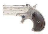 REMINGTON VERY RARE FACTORY ENGRAVED REMINGTON 1ST MODEL DERRINGER UNKNOWN - 2 of 3