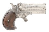 REMINGTON VERY RARE FACTORY ENGRAVED REMINGTON 1ST MODEL DERRINGER UNKNOWN
