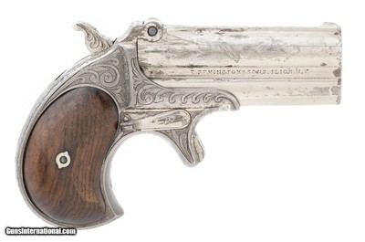 REMINGTON VERY RARE FACTORY ENGRAVED REMINGTON 1ST MODEL DERRINGER UNKNOWN