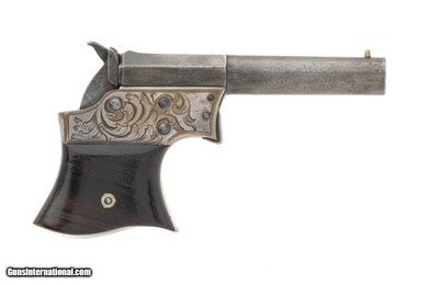 REMINGTON FACTORY ENGRAVED REMINGTON VEST POCKET DERRINGER .30