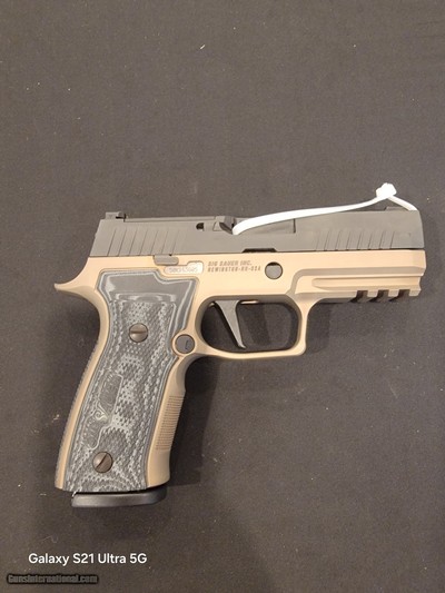 SIG SAUER P320 AXG 9MM LUGER (9X19 PARA)