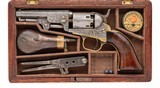 COLT FACTORY ENGRAVED 1849 POCKET REVOLVER .31 CAL