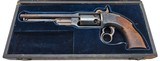 SAVAGE ARMS VERY FINE CASED SAVAGE REVOLVING FIREARMS COMPANY NAVY MODEL .36 CAL