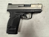 SPRINGFIELD ARMORY XD-S 9MM LUGER (9x19 PARA)