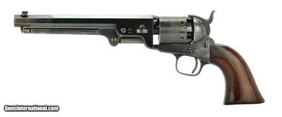 COLT CASED 1851 NAVY REVOLVER .36 CAL