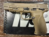 SMITH & WESSON M&P9 2.0 FDE 9MM LUGER (9X19 PARA) - 2 of 2