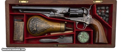 COLT CASED COLT 1860 FLUTED ARMY .44 COLT