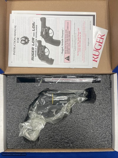 RUGER LCRX .38 SPL +P