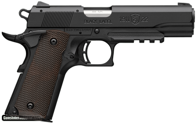 BROWNING 1911-22 BLACK LABEL .22 LR