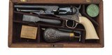 COLT BEAUTIFUL PRESENTATION FACTORY ENGRAVED CASED COLT 1862 POLICE .36 CAL