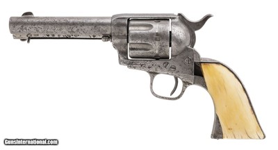 COLT SINGLE ACTION ARMY OWNED BY PANCHO VILLA .45 LC