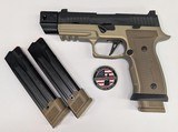 SIG SAUER AXG COMBAT CUSTOM WORKS 9MM LUGER (9x19 PARA) - 1 of 1